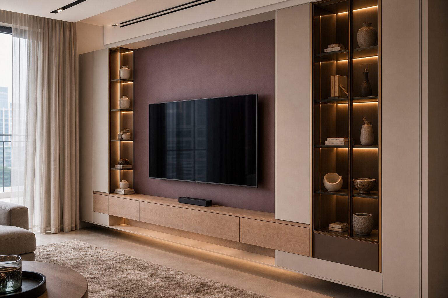 Media wall project