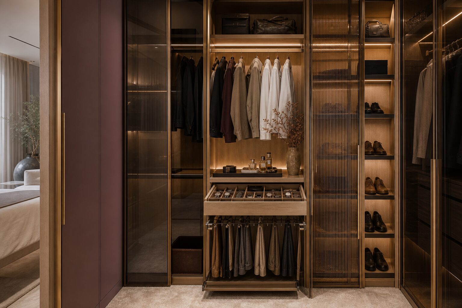 Walk-in closet project